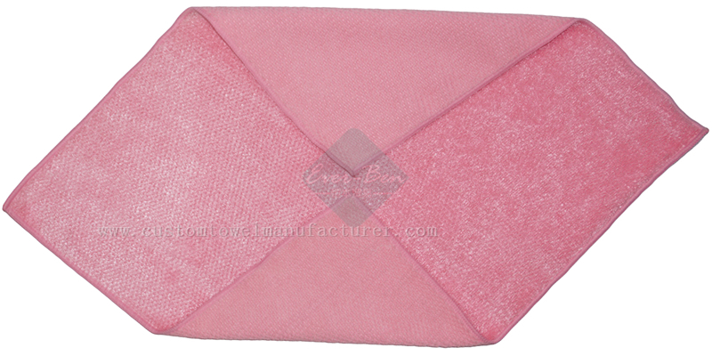 China Custom Pink microfiber body cloth Supplier